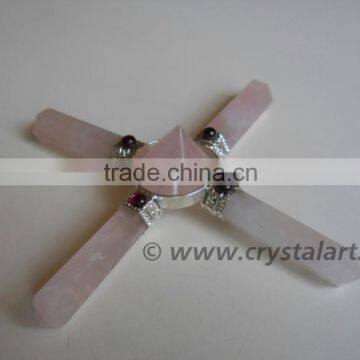 ROSE QUARTZ GARNET ENERGY GENERATOR TOOLS