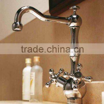 dual lever ancient style basin mixer 09/A1041