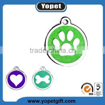 Claw Shape Hollow Logo Metal Dog Tag Necklace photo-3