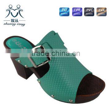 women shoes in casual shoes newest style fashion platform high heel ladies slippers and sandals