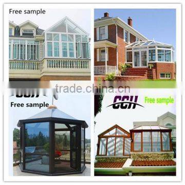 AluminiumTop grade aluminum frame Garden Sun house with Insulated Glass