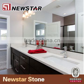 Newstar Hotel Bathroom Quartz Countertop