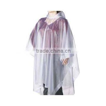 transparent pvc raincoat