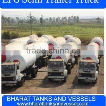 LPG Semi Trailer Truck