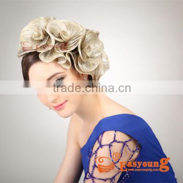 Rose hairstyle, synthetic beauty salon hair product, wig hair accessories