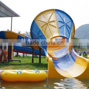 Water Park Rider Mini Trumpet Family Water Slides for Water Park Equipment photo-4