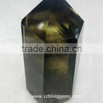 Wholesale natural gemstone Smoky quartz single-head point