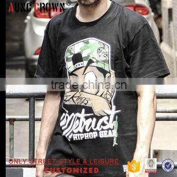 Casual Hot Summer Funny Logo T Shirt Printing Custom Fashion Low MOQ