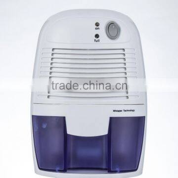 Mini 500ml quiet used commercial air basement easy home dehumidifier fan motor drinking water