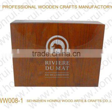 wooden box for wine