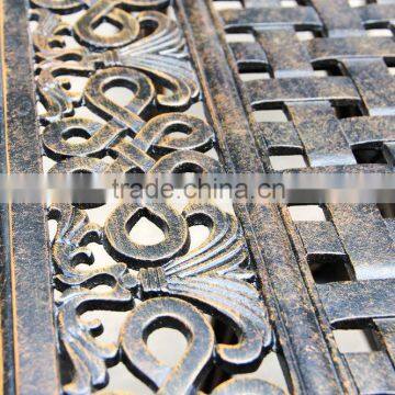 2016 Hot Selling New Design Cast Aluminum 4 Seats Square Garden Set photo-3