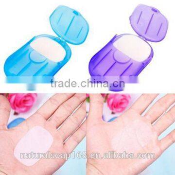 Paper soap easy to be taken as the promotional gift