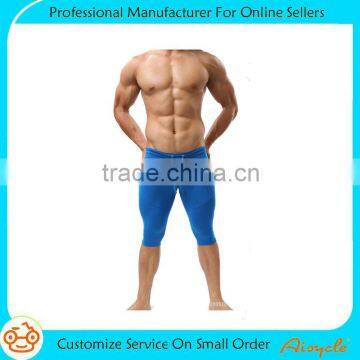 New design custom compression matching gym shorts for men