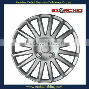 plastic silver 16 inch wheel cover for truck