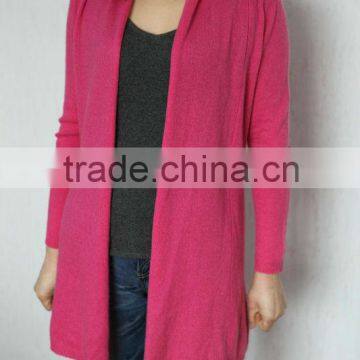 women fashion pure cashmere shawl cardigan