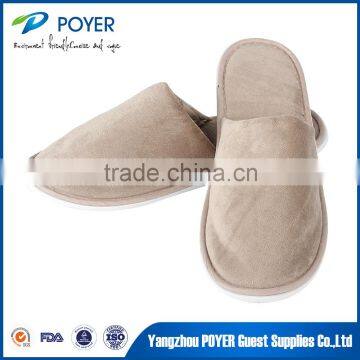 New design of cheap luxury Custom washable hotel slippers