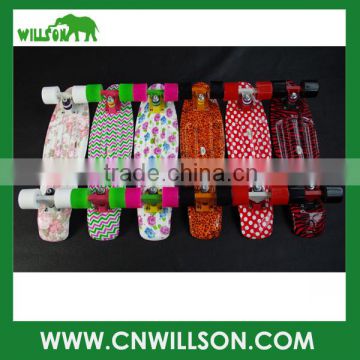 2016 hot sale wholesale skateboards with water transfer