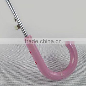 2016 Cheap Promotional Pink Polyester Kids Umbrella for Girls photo-3