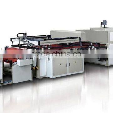 1 color automatic machine silk screen roll to roll printing machine