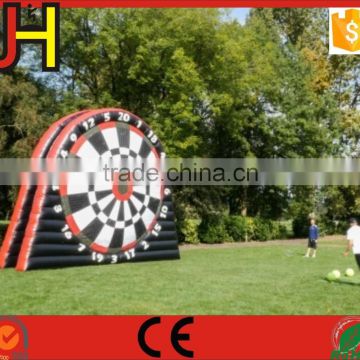 Sports Soccer Dart Game Giant Inflatable Garden Dart Board For Sale