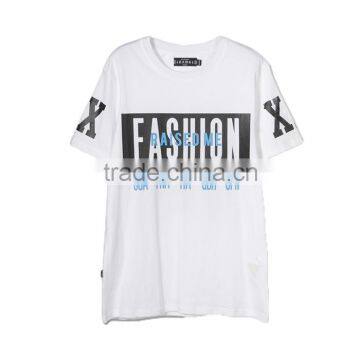 Hip hop cut and sew tshirt