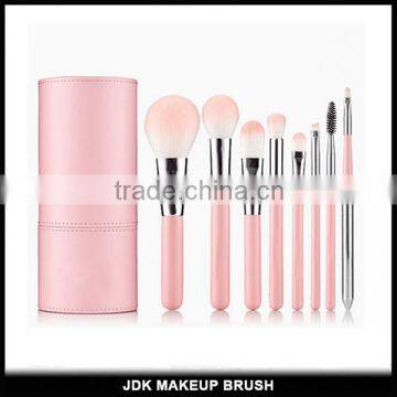 Pink 10pcs Makeup brush set Private label Custom Logo Makeup Brushes