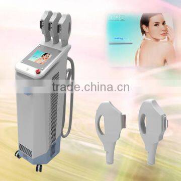 Smart User-friendly !!! fast hair removal elight ipl rf nd yag laser