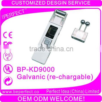 Heads rechangeable galvanic beauty instrument beauty sap