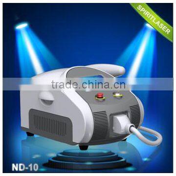 1064/532/1320nm Q-switch ND-10 YAG Laser Tattoo Removal Equipment Laser Hori Naevus Removal