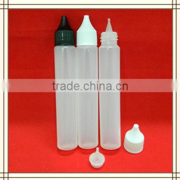 plastic LDPE 30ml pen dropper unicorn bottle