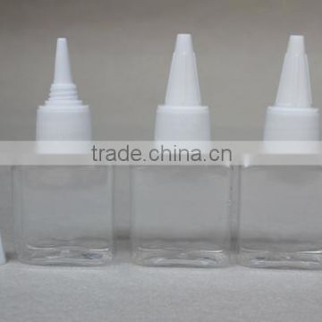 empty 30ml plastic e-liquid dropper bottle clear pet bottle