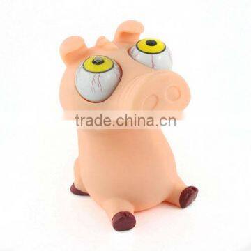 hot cartoon plastic toy,plastic pig.kids toy