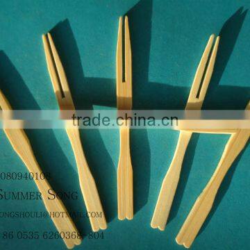 BBQ Appetizer Party Fruit Picking Stick Bamboo Cocktail Forks