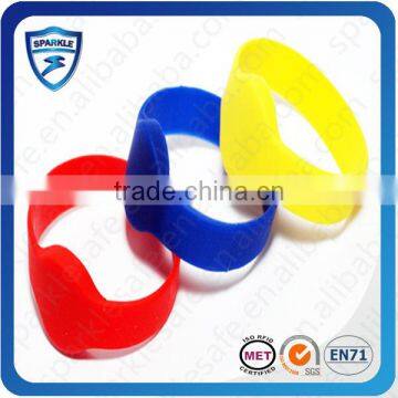 Printing f08 silicone rfid wristband for Event/club access control