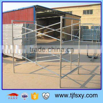 China Standard Drop Lock Ladder Frame Scaffolding photo-3