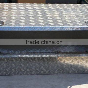 Aluminum Tool Box for Trucks, Diamond Plated Tool Box, Silver photo-2
