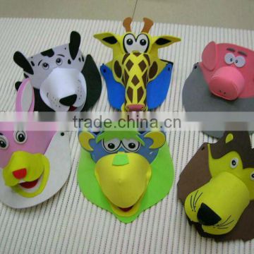 colorful eva foam hat for kids indifferet shape