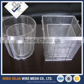 hot dipped galvanised collapsible industrial gabion wire mesh baskets