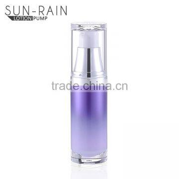 Wholesale Luxury Special Design Cosmetic Acrylic Airless 15ml Serum Bottle photo-3