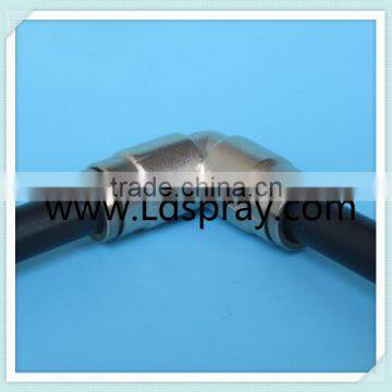 3/8 Quick Coupling Slip Lock 90 Degrees Elbow Connector photo-5