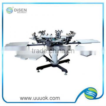 High precision carousel screen printing machine