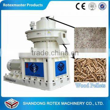 Oak Pine Palm Beech Tree Chips CE Wood Sawdust Pellet Mill Machine