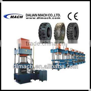 Solid Tyre Making Vulcanizing Machine