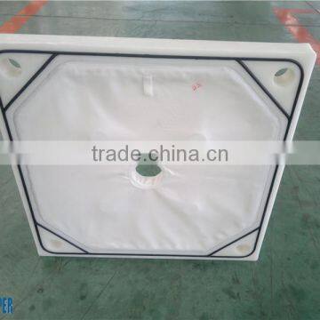 PP Material High Pressure Filter Plate With Filter Cloth Sealed photo-2