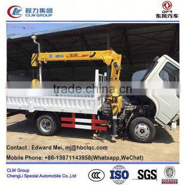 Dongfeng 4*2 4*4 Type 95 Hp Truck Mouted Crane Pick and Carry Mobile Cranes photo-4
