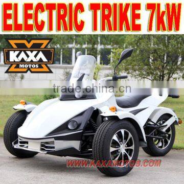 Three Wheels Electric Tricycle Adults 7kW