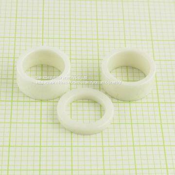 3mm Women Zirconia Ceramic White Ring Fashion For Couple