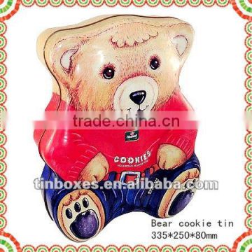 maple syrup tin in bear shape