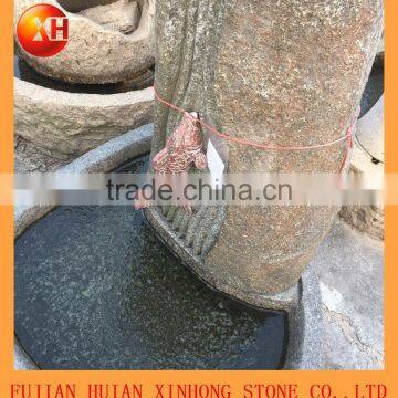 Dancing Stone Water Fountain With Fish photo-2