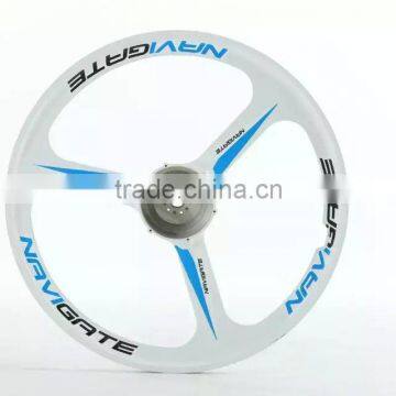 26inch Lightest Strongest Magnesium Alloy Bike Wheel /fixed Gear Type Hub Bike Wheel With Lithium Battery photo-3